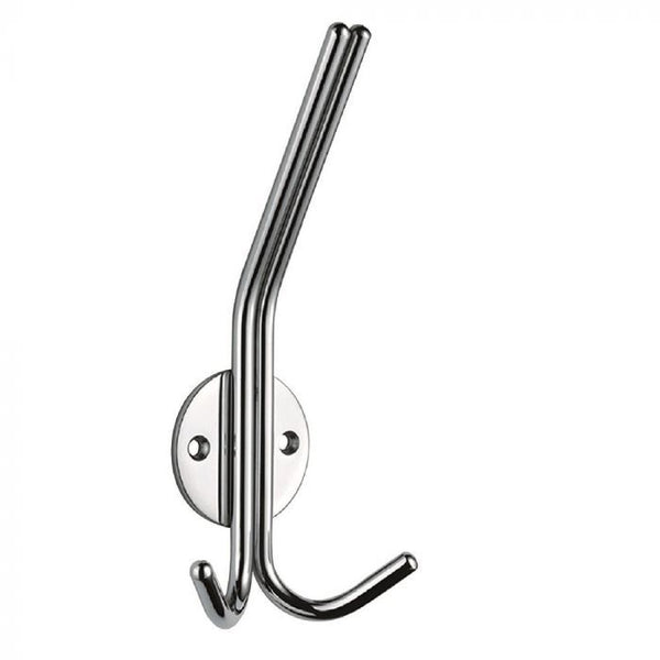 Eurospec - Hat and Coat Hook - Satin Stainless Steel - HCH1014SSS - Choice Handles