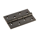 Carlisle Brass - 102mm x 67mm x 4mm - Double Phosphor Bronze Washered Butt Hinge - Matt Bronze - HDPBW61MBRZ - (Pair) - Choice Handles