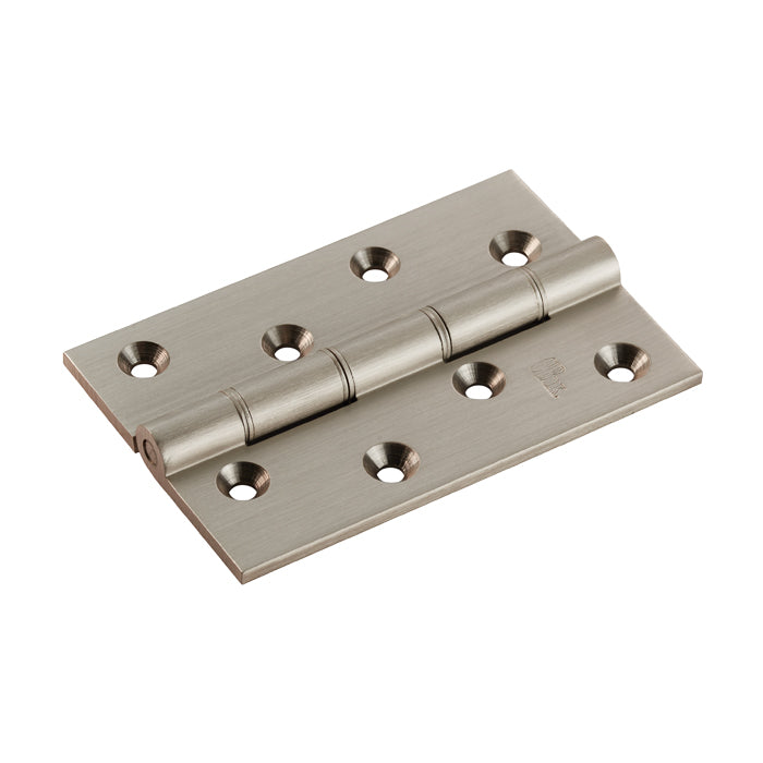 Carlisle Brass - 102mm x 67mm x 4mm - Double Phosphor Bronze Washered Butt Hinge - Satin Nickel - HDPBW61SN - (Pair) - Choice Handles