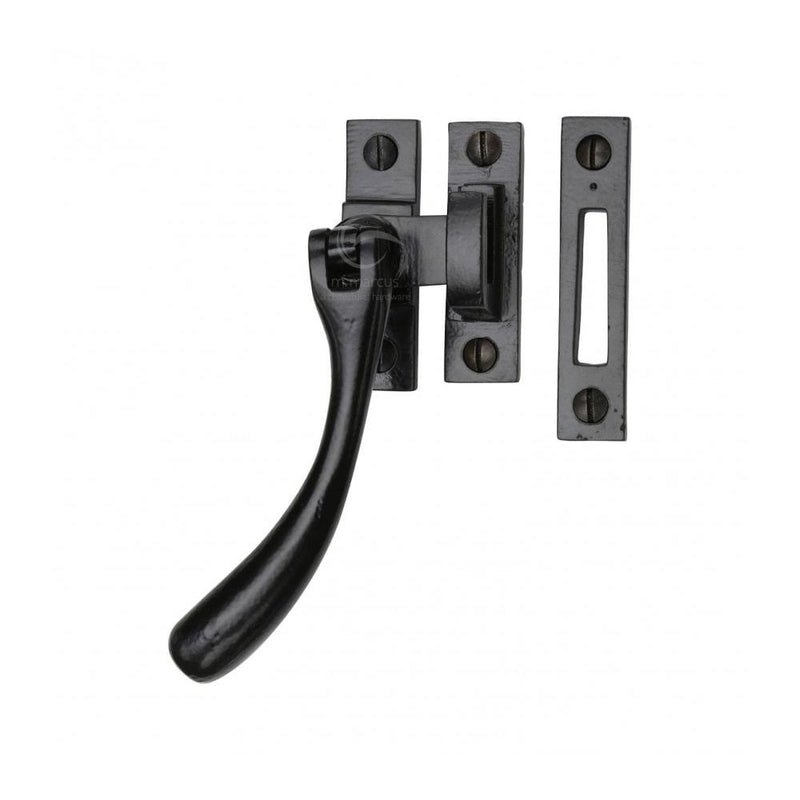 Heritage Brass Casement Window Fastener Ball Design Matt Black finish
 - V1008 MP/HP-BKMT