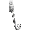 Mila - Heritage Monkey Tail Casement Handle Smooth Satin - CB700192 - Choice Handles