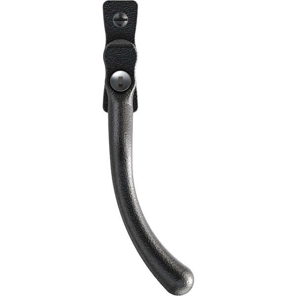 Mila - Heritage Pear Drop Casement Handle Heritage Black Left hand - CB700513