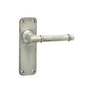 Frelan - Belfry Suite Door Handle on Latchplate Pewter- HF101 - Choice Handles