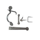Frelan Handforged Suffolk Thumb Door/Gate Latch - Pewter - HF47 - Choice Handles