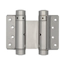 Frelan - 75mm Double Action Spring Hinge (Pair) - Silver - HG3005-3GY - Choice Handles
