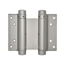 Frelan - 100mm Double Action Spring Hinge (Pair) - Silver - HG3005-4GY - Choice Handles
