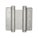 Frelan - 150mm Double Action Spring Hinge (Pair) - Silver - HG3005-6GY - Choice Handles