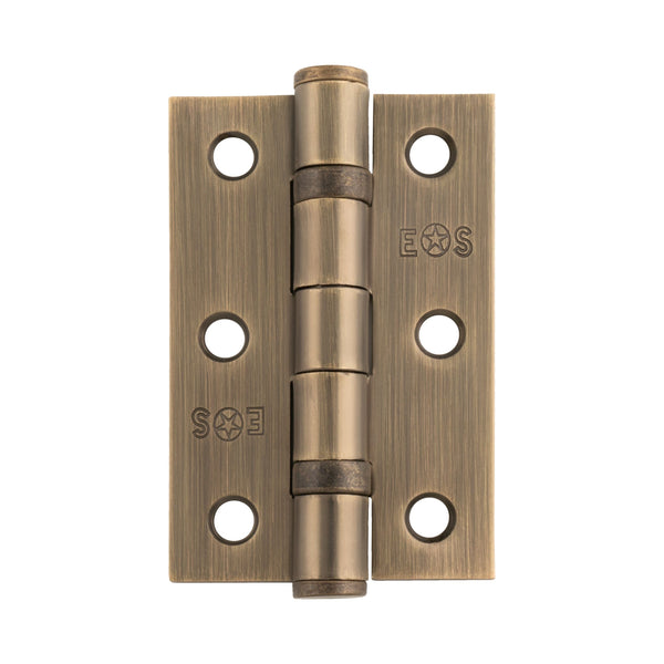 Eurospec - Ball Bearing Hinge Non Grade-Antique Brass - HIN1322AB