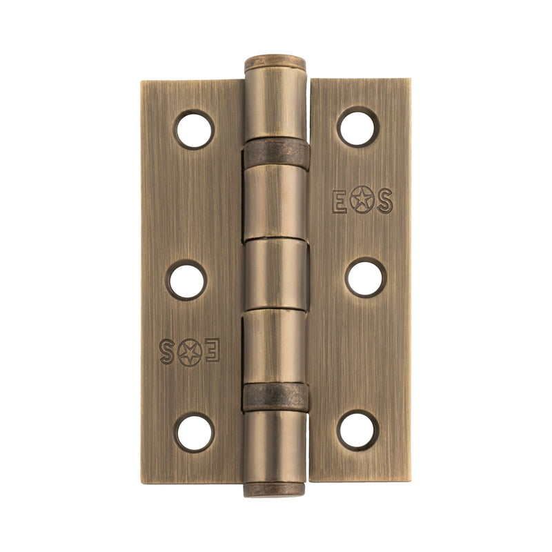 Eurospec - Ball Bearing Hinge Non Grade-Antique Brass - HIN1322AB