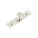 Hoxton - Murray Cupboard Knobs 30mm Plain Backplate - Polished Nickel - HOX-1130PN-5090PN - Choice Handles
