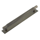 Hoxton - Taplow Cabinet Handles 224mm Ctrs Stepped Backplate - Dark Bronze - HOX-2060DB-6060DB - Choice Handles