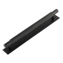 Hoxton - Taplow Cabinet Handles 224mm Ctrs Stepped Backplate - Matt Black - HOX-2060MB-6060MB - Choice Handles