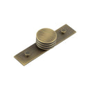 Hoxton - Sturt Cupboard Knobs 30mm Plain - Antique Brass - HOX-430AB-5090AB - Choice Handles