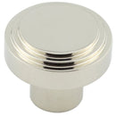 Hoxton - Cropley Cupboard Knobs 30mm - Polished Nickel - HOX1030PN - Choice Handles