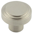 Hoxton Cropley 30mm Cupboard Knob - Satin Nickel - HOX1030SN - Choice Handles