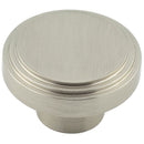 Hoxton Cropley 40mm Cupboard Knob - Satin Nickel - HOX1040SN - Choice Handles