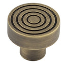 Hoxton Murray 30mm Cupboard Knobs - Antique Brass - HOX1130AB - Choice Handles