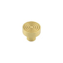 Hoxton Murray 30mm Cupboard Knobs - Satin Brass - HOX1130SB - Choice Handles