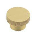 Hoxton - Wenlock Cupboard Knobs 40mm - Satin Brass - HOX140SB - Choice Handles