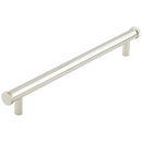 Hoxton Wenlock 224mm Knurled End Cap Cabinet Handle - Polished Nickel - HOX160PN - Choice Handles