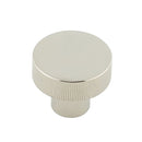 Hoxton - Thaxted Cupboard Knobs 30mm - Polished Nickel - HOX230PN - Choice Handles