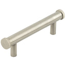 Hoxton Thaxted 96mm Knurled End Cap Cabinet Handle - Satin Nickel - HOX250SN - Choice Handles