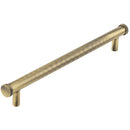 Hoxton Thaxted Cabinet Handles 224mm Ctrs  - Antique Brass - HOX260AB - Choice Handles