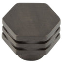 Hoxton - Nile Cupboard Knobs 30mm - Dark Bronze - HOX330DB - Choice Handles
