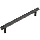 Hoxton Nile 224mm Hex Cabinet Pull Handle - Matt Black - HOX360MB - Choice Handles
