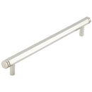 Hoxton Nile 224mm Hex Cabinet Pull Handle - Polished Nickel - HOX360PN - Choice Handles