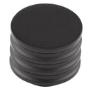 Hoxton Sturt 30mm Grooved Cupboard Knob - Matt Black - HOX430MB - Choice Handles