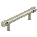Hoxton Sturt 96mm Grooved Cabinet Pull Handle - Satin Nickel - HOX450SN - Choice Handles