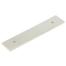 Hoxton Fanshaw 140x30mm Backplate for Cabinet Handles with 96mm Ctrs - Satin Nickel - HOX5050SN - Choice Handles