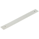 Hoxton Fanshaw 268x30mm Backplate for Cabinet Handles with 224mm Ctrs - Satin Nickel - HOX5060SN - Choice Handles