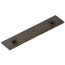 Hoxton Fanshaw 140x30mm Backplate for Cabinet Knobs - Dark Bronze - HOX5090DB - Choice Handles
