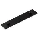 Hoxton Fanshaw 140x30mm Backplate for Cabinet Knobs - Matt Black - HOX5090MB - Choice Handles