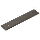 Hoxton Rushton 140x30mm Backplate for Cabinet Handles with 96mm Ctrs - Dark Bronze - HOX6050DB - Choice Handles