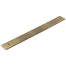 Hoxton Rushton 268x30mm Backplate for Cabinet Handles with 224mm Ctrs - Antique Brass - HOX6060AB - Choice Handles