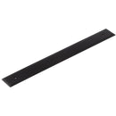Hoxton Rushton 268x30mm Backplate for Cabinet Handles with 224mm Ctrs - Matt Black - HOX6060MB - Choice Handles