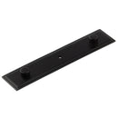 Hoxton Rushton 140x30mm Backplate for Cabinet Knobs - Matt Black - HOX6090MB - Choice Handles