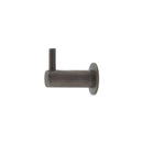 Hoxton Vestry 37mm Cupboard Hook with Rose - Dark Bronze - HOX665DB - Choice Handles