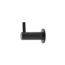 Hoxton Vestry 37mm Cupboard Hook with Rose - Matt Black - HOX665MB - Choice Handles