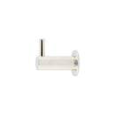 Hoxton Vestry 37mm Cupboard Hook with Rose - Polished Nickel - HOX665PN - Choice Handles