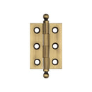 Hoxton 50x35mm Final Hinge - Antique Brass - HOX800AB - Pair - Choice Handles