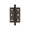 Hoxton 50x35mm Final Hinge - Dark Bronze - HOX800DB - Pair - Choice Handles