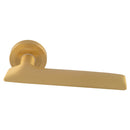 Manital Hygge Due Lever On Round Rose - Satin Brass - HYD5SB - Choice Handles