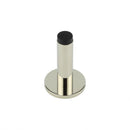 Burlington - Plain Wall Mounted Door Stops Plain Rose - Polished Nickel - BUR-970PN-971PN - Choice Handles