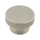 Hoxton - Thaxted Cupboard Knobs 40mm - Satin Nickel - HOX240SN - Choice Handles