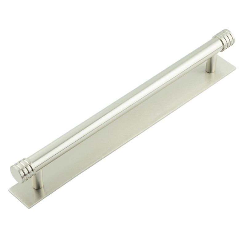 Hoxton Sturt Cabinet Handles 224mm  - Satin Nickel - HOX-460SN-5060SN - Choice Handles