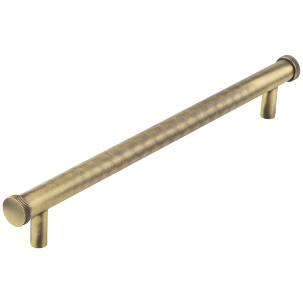 Hoxton Thaxted Cabinet Handles 224mm Ctrs  - Antique Brass - HOX260AB - Choice Handles